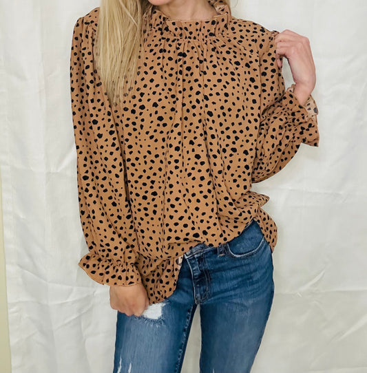 Animal Chic Blouse