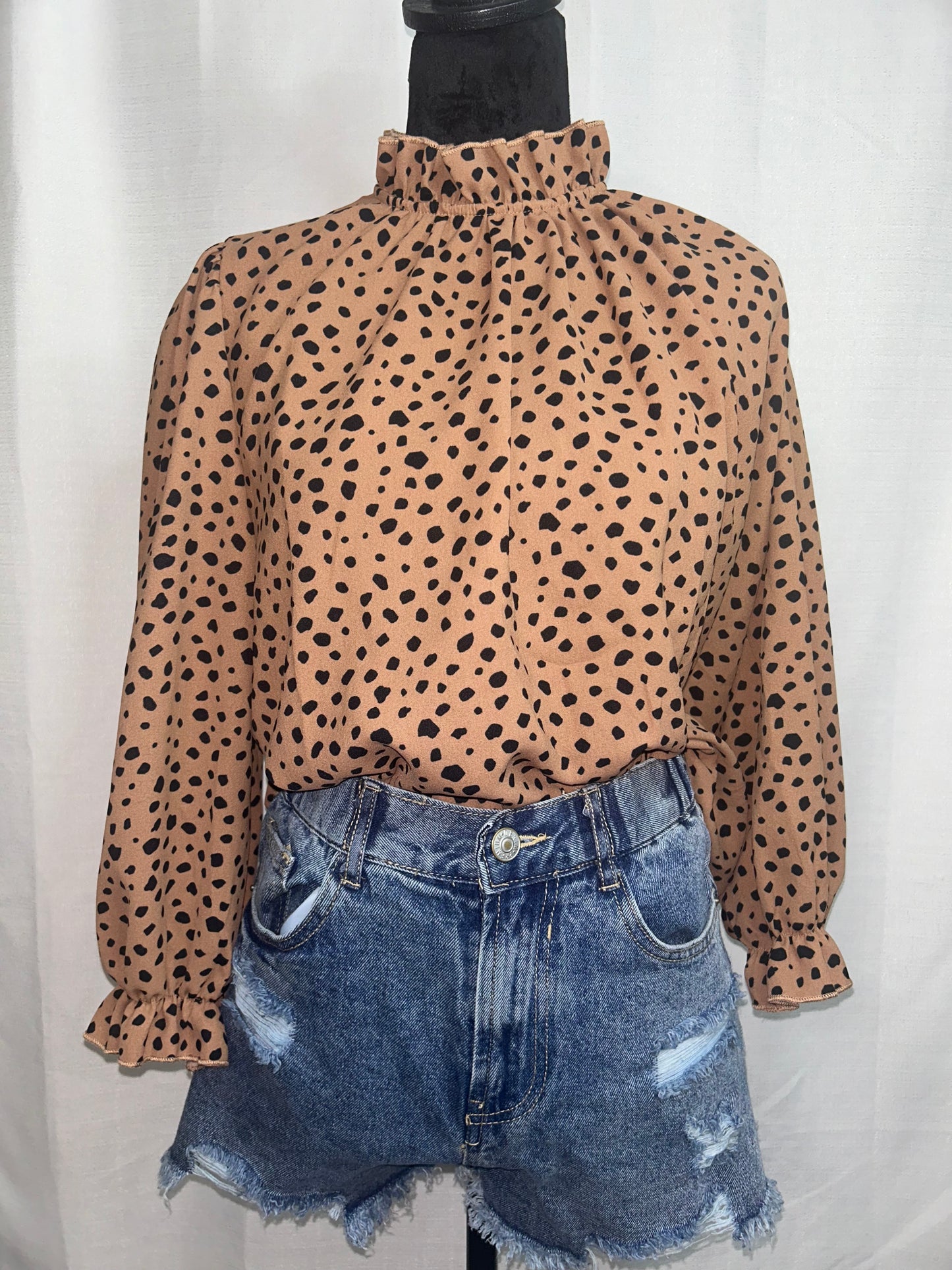 Animal Chic Blouse